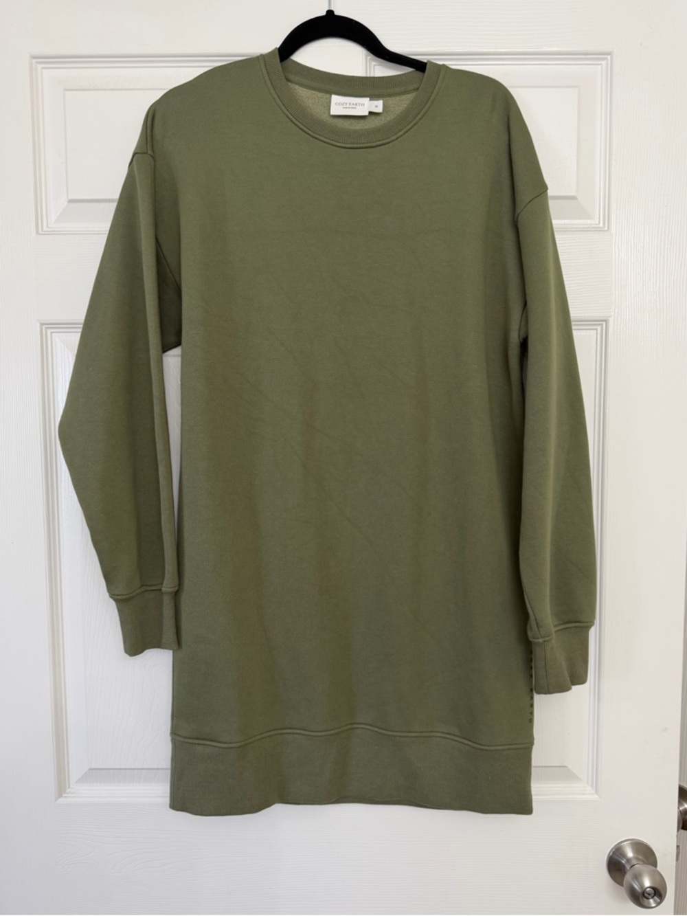 Cozy earth Women's CityScape Crewneck Dress | Size medium